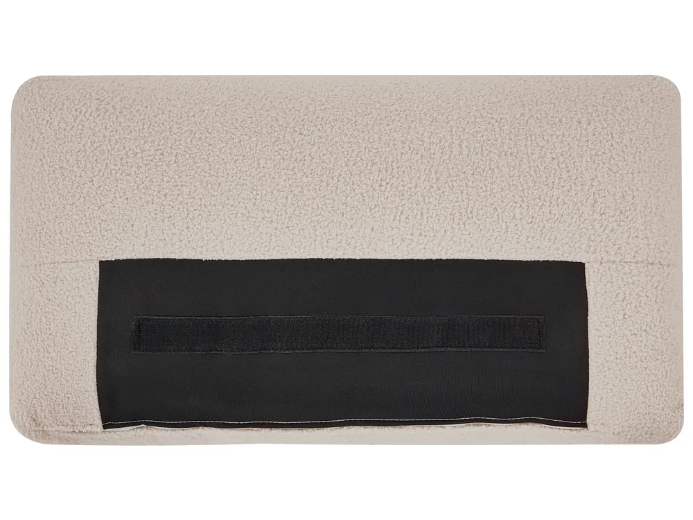 Eckmodul KIVVIK Bouclé Beige rechtsseitig_1045530