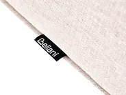 Lounge Set mit Tisch 4-Sitzer CALASCIO Metall Hellbeige_1071430