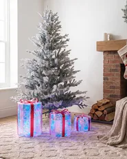 Outdoor Decoration LED GRIMSEY 30/20/10 cm Christmas Gifts Multicolour_880378