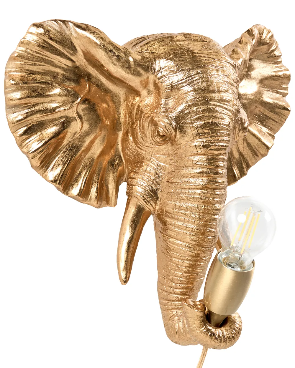 Wandlampe Elefant ELEPHANTI Gold