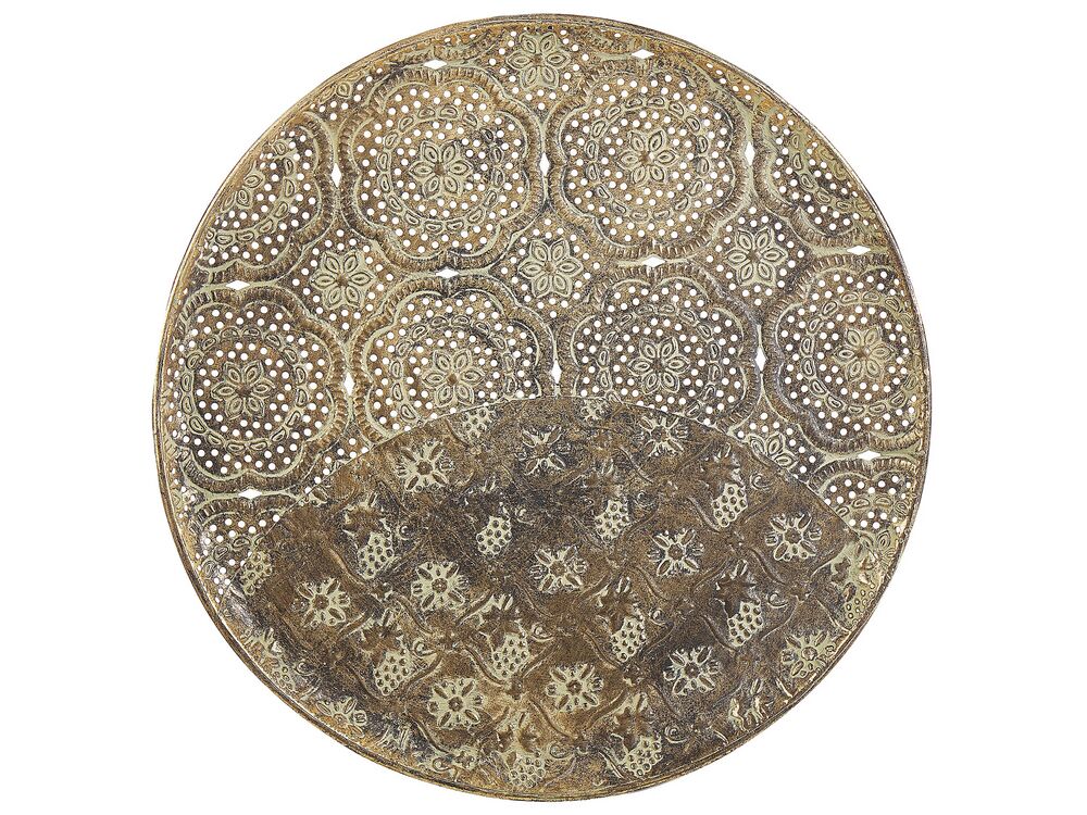 Decorative Tray KITNOS Metal Gold