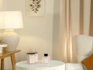 Scented Candle with Fragrance Reed Diffuser CLASSY TINT Soy Wax Fruity Notes_878562