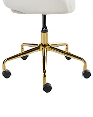 Desk Chair KENMORE Velvet Off-White_1142985