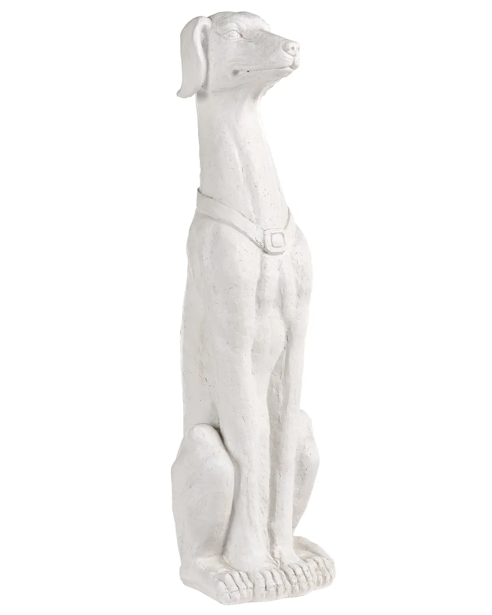 Garden Statue CHART Dog White_1150377