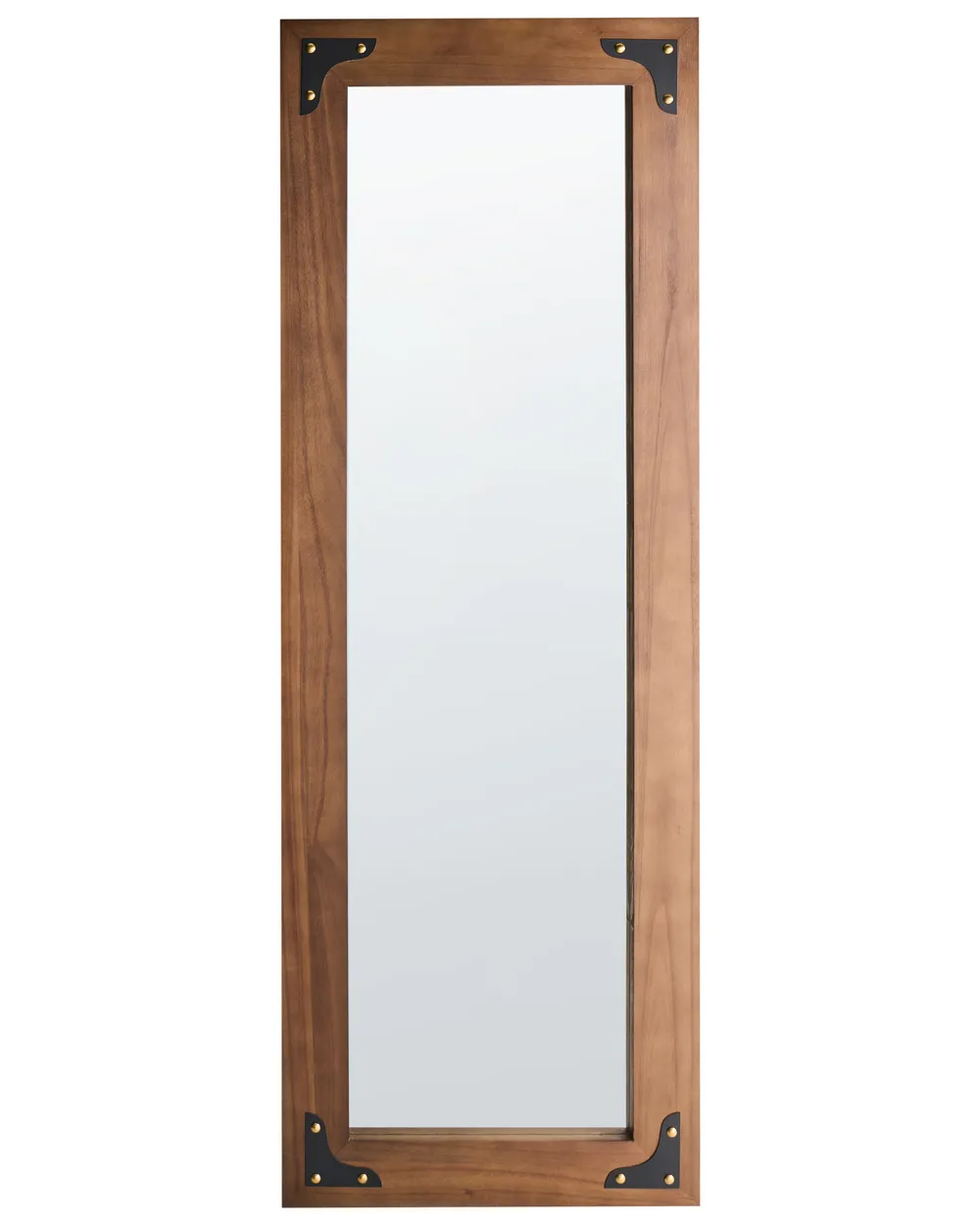 Wandspiegel BLOSVILLE 58 cm 164 cm Tannenholz Braun