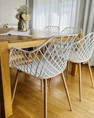 Set of 2 Dining Chairs NASHUA White_877913