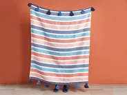 Blanket SENBUK 130 x 150 cm Multicolour_864029
