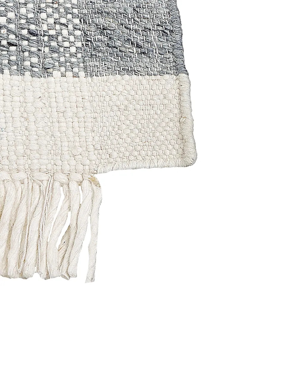 Rug TATLISU Grey 80 x 150 cm Wool_847050