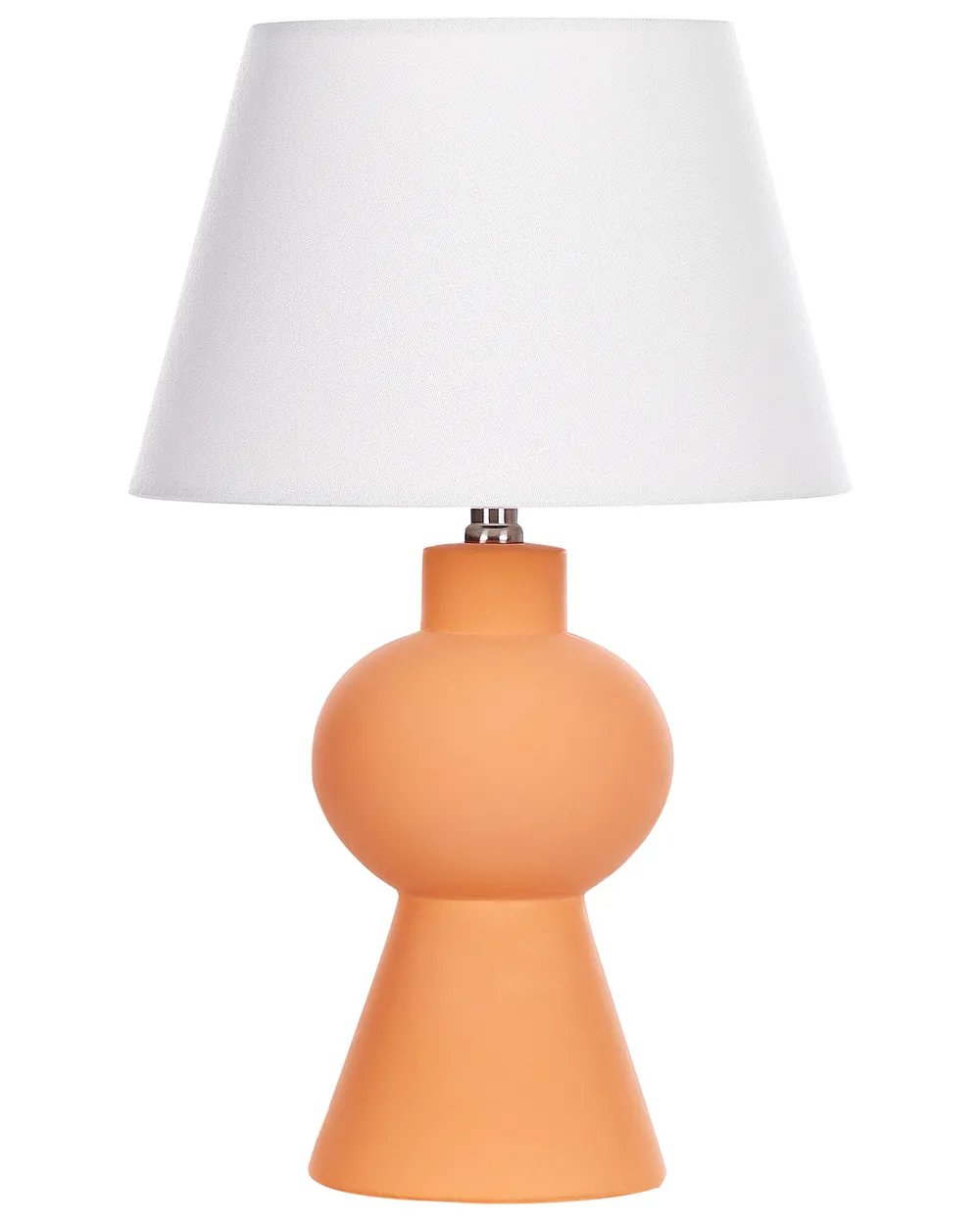 Tischlampe FABILOS Keramik Orange