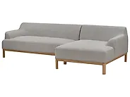 Ecksofa SOSJO Stoff Hellgrau linksseitig_1185286