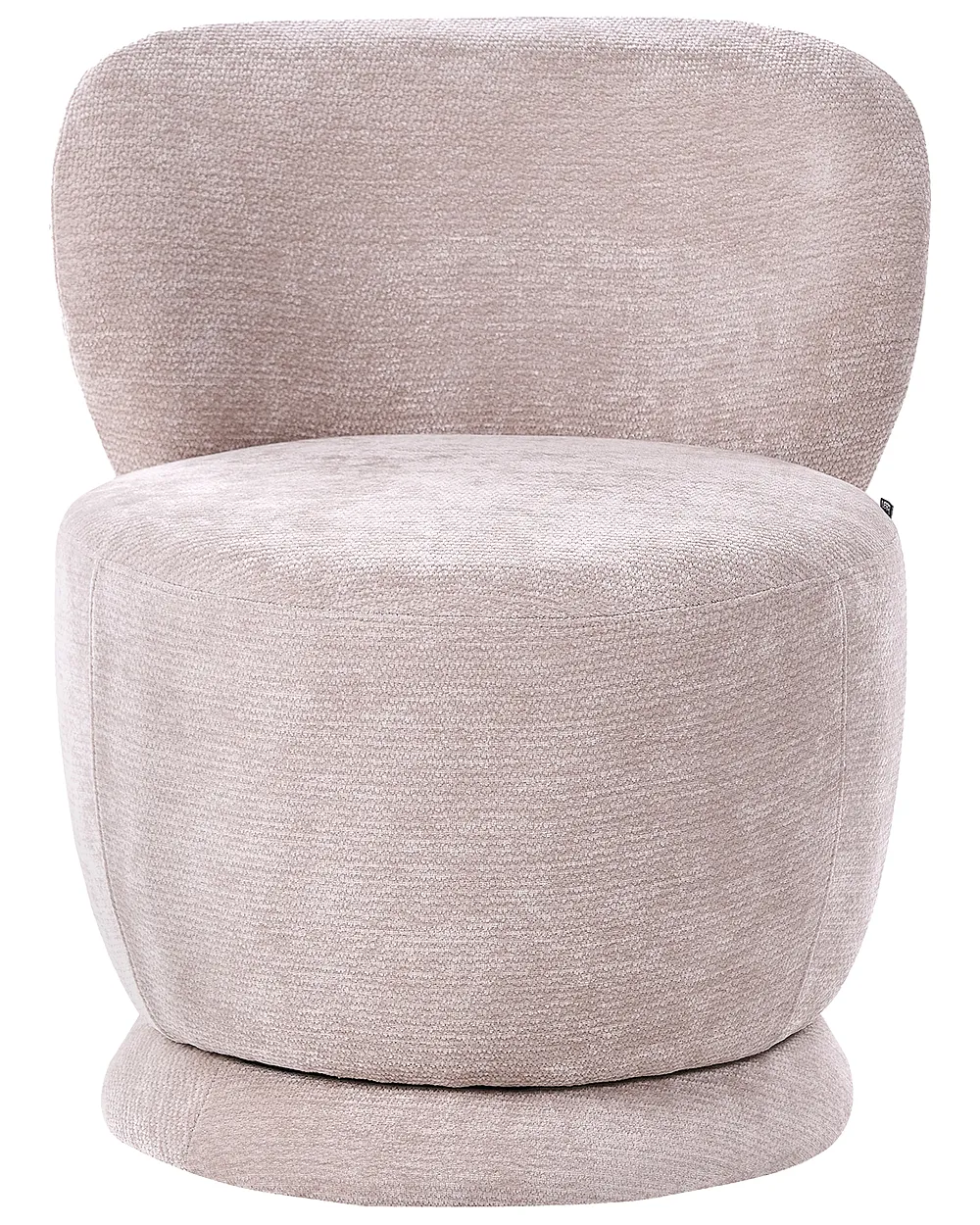 Fauteuil pivotant BLOMMA Tissu chenille_1163668