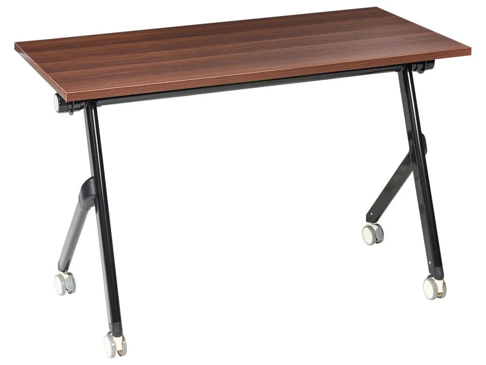 Zusammenklappbarer Schreibtisch BENDI 120 cm 60 cm Dunkelbraun