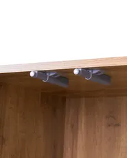 Vitrine mit Glastüren MANAIA 60 cm Braun_1067664