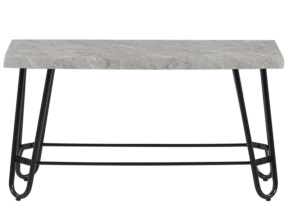 Esszimmer Set KEMPTON Hellgrau 4-Sitzer_773711