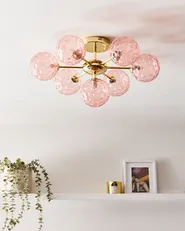Ceiling Lamp ANADYR Glass Pink_943058