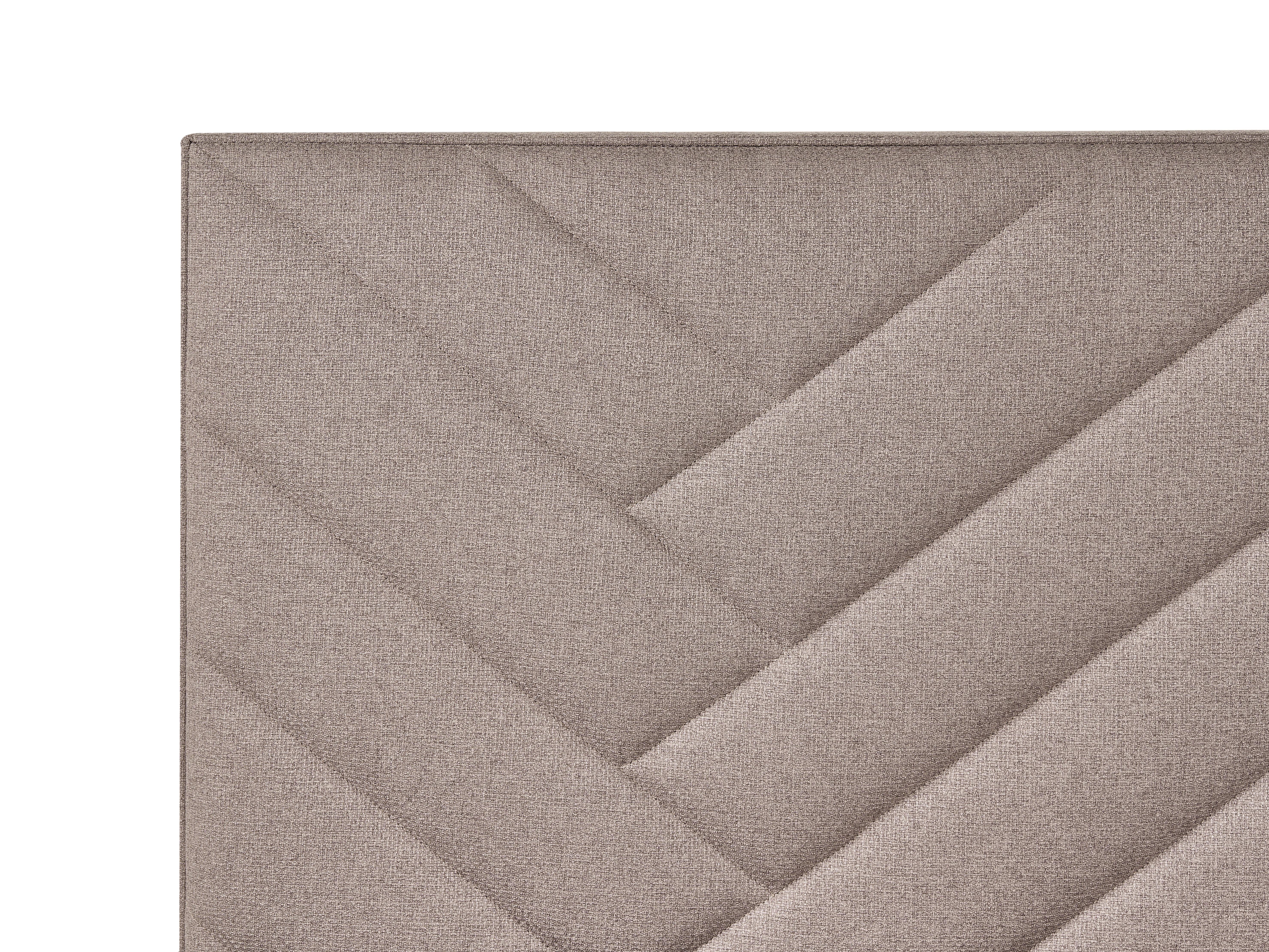 Kontinentalni krevet s prostorom za pohranu ESQUIRE Sivo-bež 160 x 200 cm_1016262
