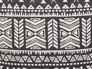 Dekokissen 2er Set SIRVAN 45 x 45 cm Baumwolle Schwarz Geometrisches Muster_801761