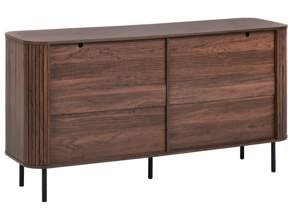 6 Drawer Chest BRADLEY Dark Brown_988661