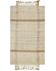 Teppich YELMEZ Beige 80 x 150 cm Jute_847650