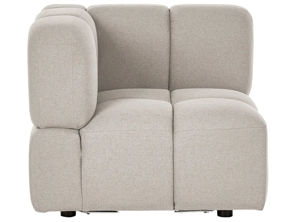 U-förmiges Modulsofa 8-Sitzer MAKSABERG Stoff Beige_1133484
