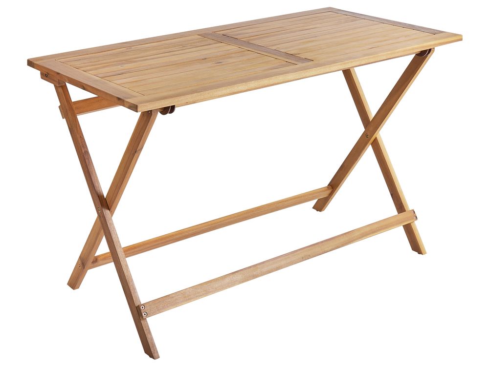Tuin eettafel PROSSEDI 120 cm 60 cm Acaciahout Bruin