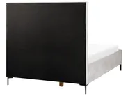 Posteljni komplet SEZANNE Samet svijetlosivi 140 x 200 cm_800112