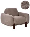 Sessel ODNES Bouclé Taupe