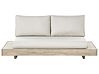 Gartensofa 2-Sitzer MARETTIMO zertifiziertes Akazienholz Beige