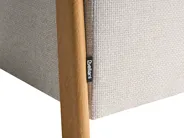 Living Room Set 3 Seater EDLAND with Bench Fabric Light Beige_1040875