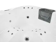 Outdoor Whirlwanne mit LED AMARILLA Grau_1082114