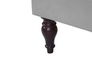 Rechtsseitige Chaiselongue PESSAC mit Stauraum Samtstoff Hellgrau_763413