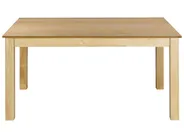 Extending Dining Table MADURA Natural Ash Wood 160/240 cm 90 cm_897137