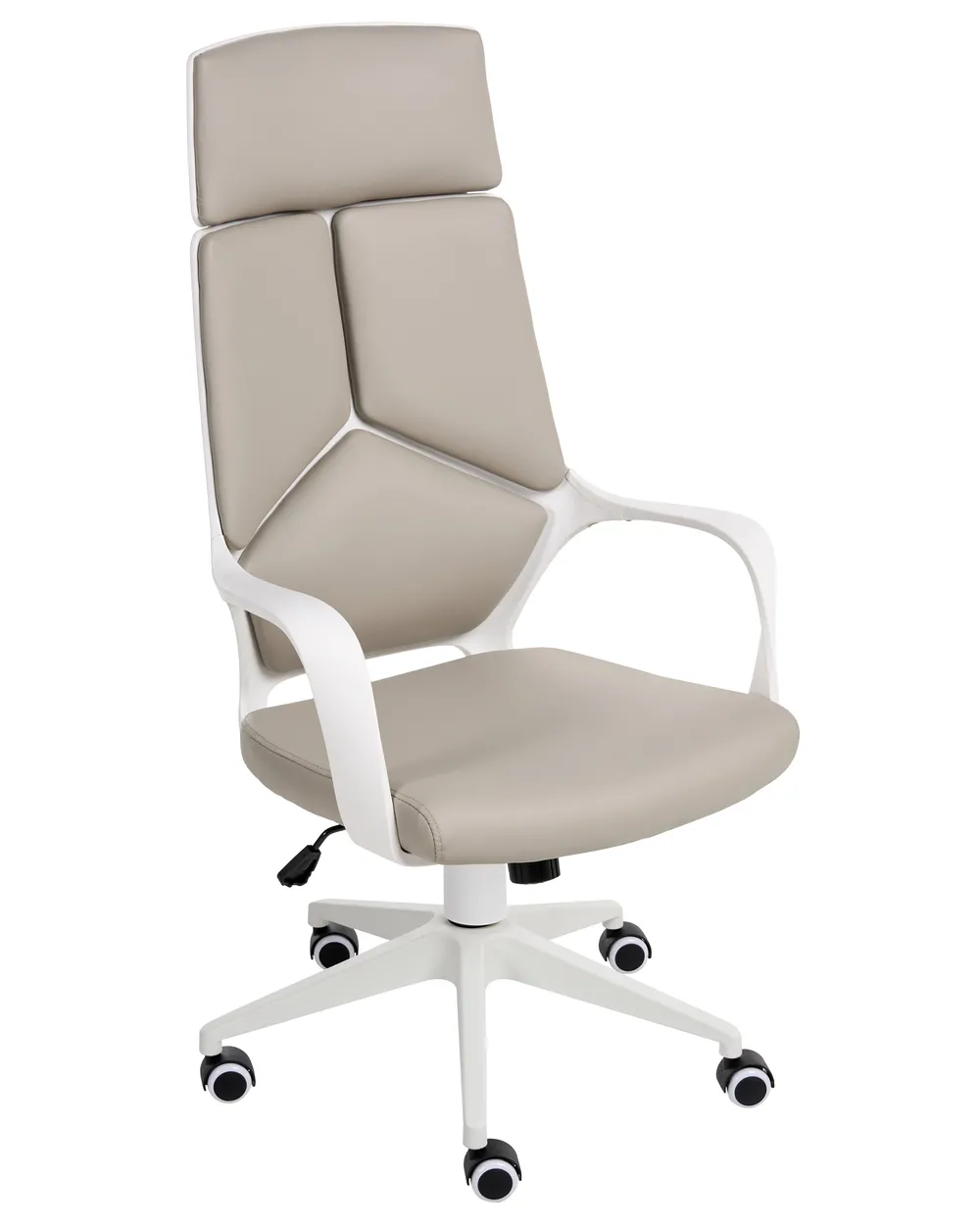 Office Chair DELIGHT II Faux Leather Taupe_1024830