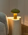 Tischlampe SANYA Metall Olivgrün