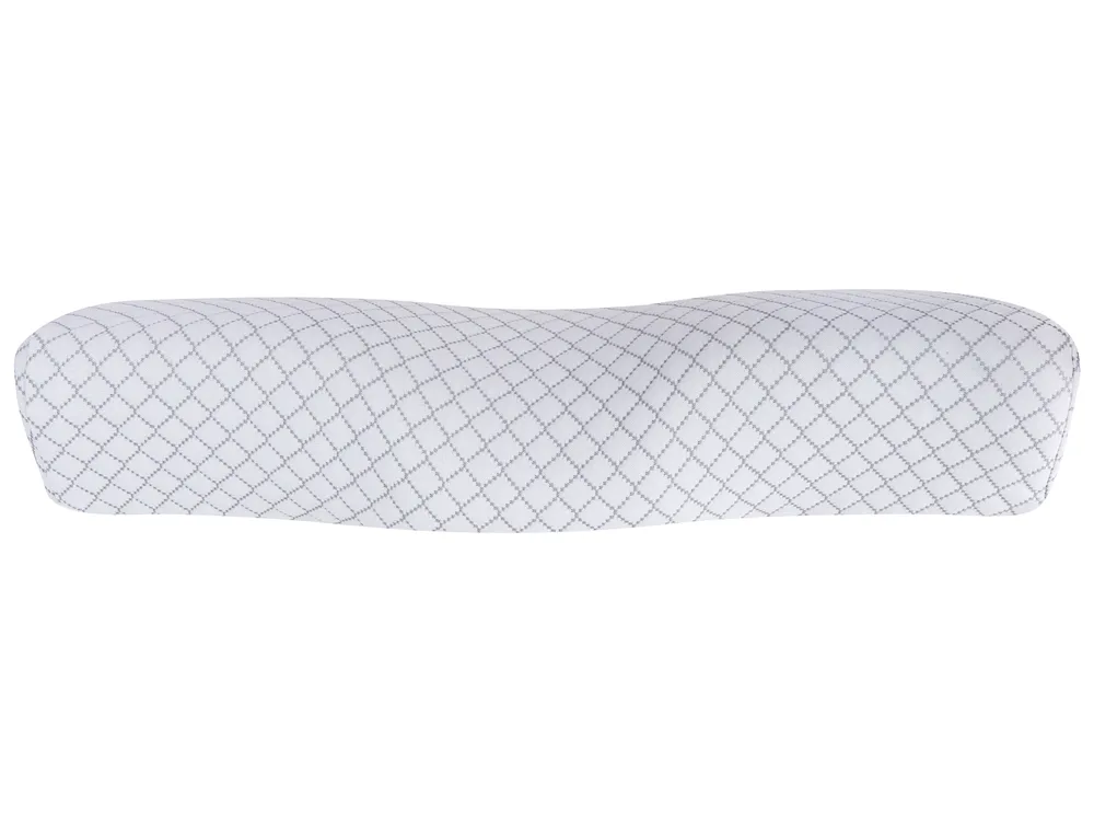 Bed Pillow ELGON Low 30 x 50 cm Memory Foam White_1008001