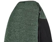 Corner Sofa 2 Seater BREDA Fabric Green Left Hand_895025