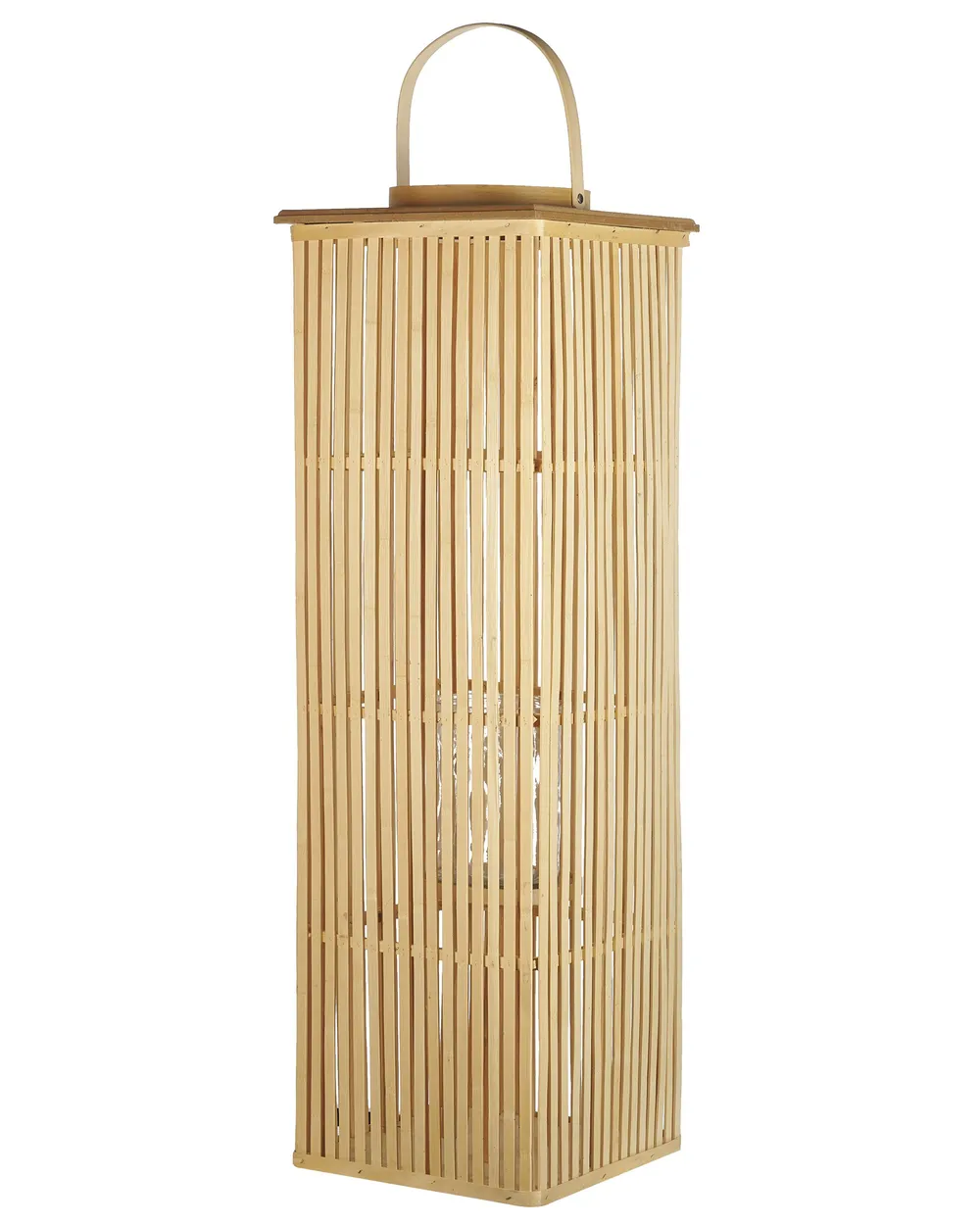 Laterne BALABAC 88 cm Bambus Hellbraun_873721
