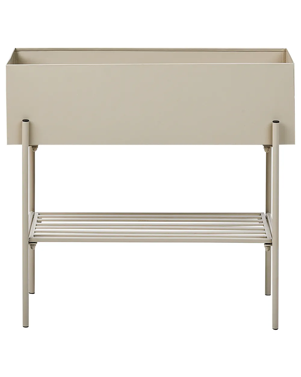 Blumentopf mit Beinen VINCA 70 cm Metall Beige