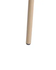 Gartenstuhl 2er Set NIMIS mit Ottomane Hellbeige_1055747