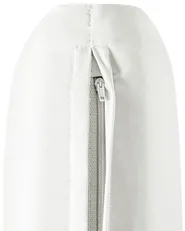 Set mit 6 Stühlen und Sitzkissen AMANTEA PREMIUM Akazienholz Cremeweiß_1066365
