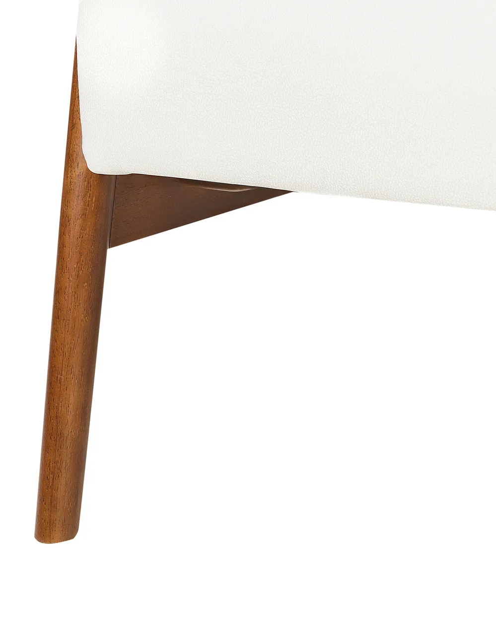 Sessel SKARA Kunstleder Cremeweiß_927275