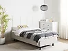 Adjustable Bed without Headboard Fabric DUKE 90 x 200 cm (EU Single) Beige
