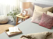 Fitted Sheet JANBU 200 x 200 cm Cotton Light Green_845488