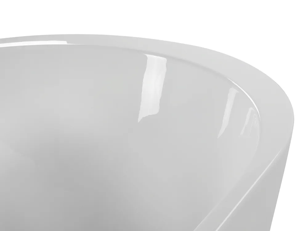 Freistehende Badewanne NEVIS 170 x 80 cm Weiß_678952