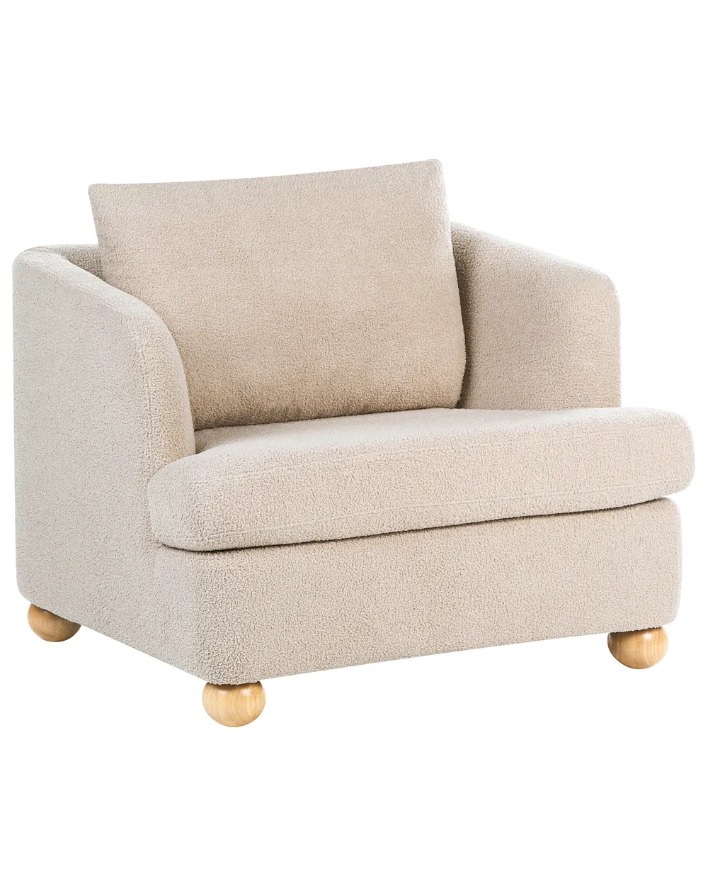 Sessel RATTVIK Bouclé Beige_1066825