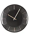 Wanduhr DAROCA Schwarz