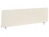 Schreibtischtrennwand ZIGGY 160 x 40 cm Hellbeige