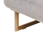 Living Room Set 6 Seater JERSLEV Fabric Grey_1013826