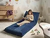 1-Sitzer Schlafsofa LYSEKIL Cord Blau