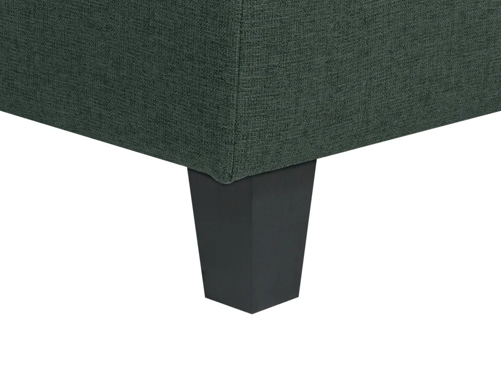 1-Seat Section UNSTAD Fabric Dark Green_893297